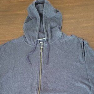 Nike Sportswear Hoodie Full Zip Size Large Navy Blue